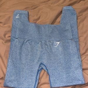 Light blue vital seamless gymshark leggings